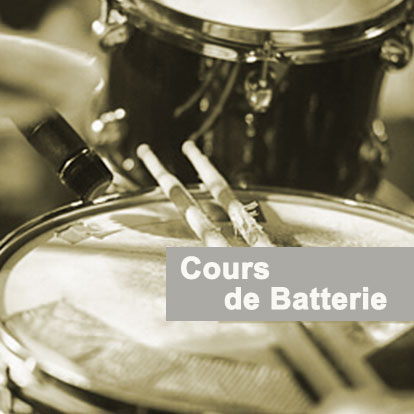 Cours de batterie