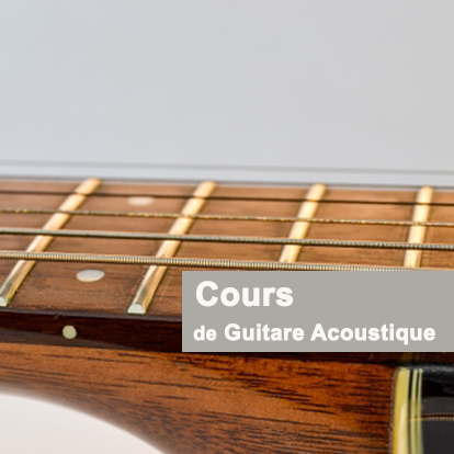 Cours de guitare acoustique