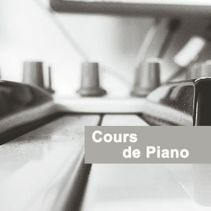 Cours de piano